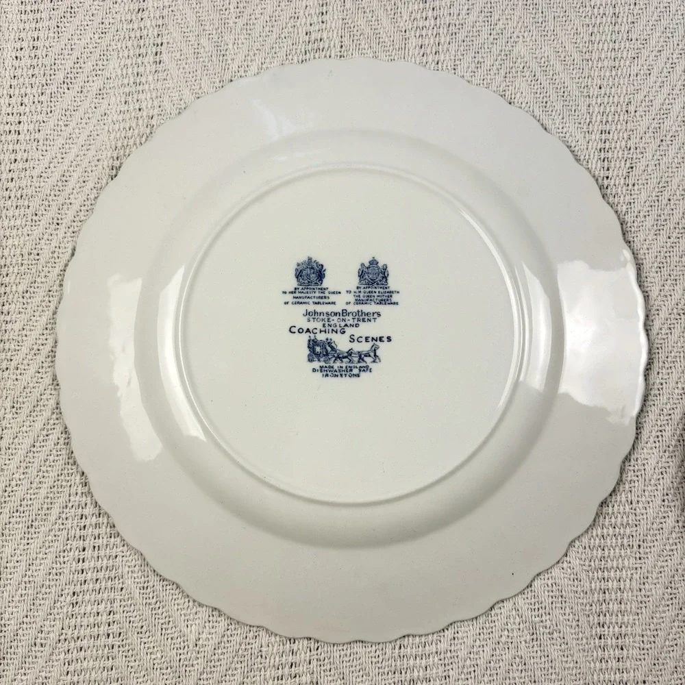 Coaching Scenes Johnson Brothers Made In England Ironstone Hunting Country 🍓
